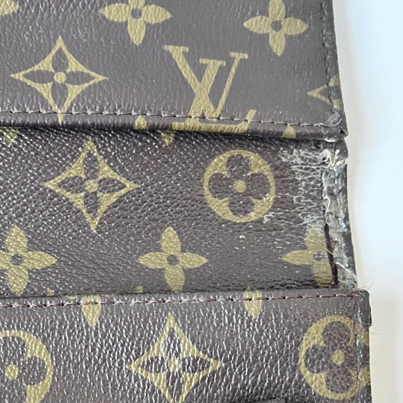 Louis Vuitton Vintage 80s Monogram Document Folding Laptop Portfolio Clutch - Picture 14 of 15